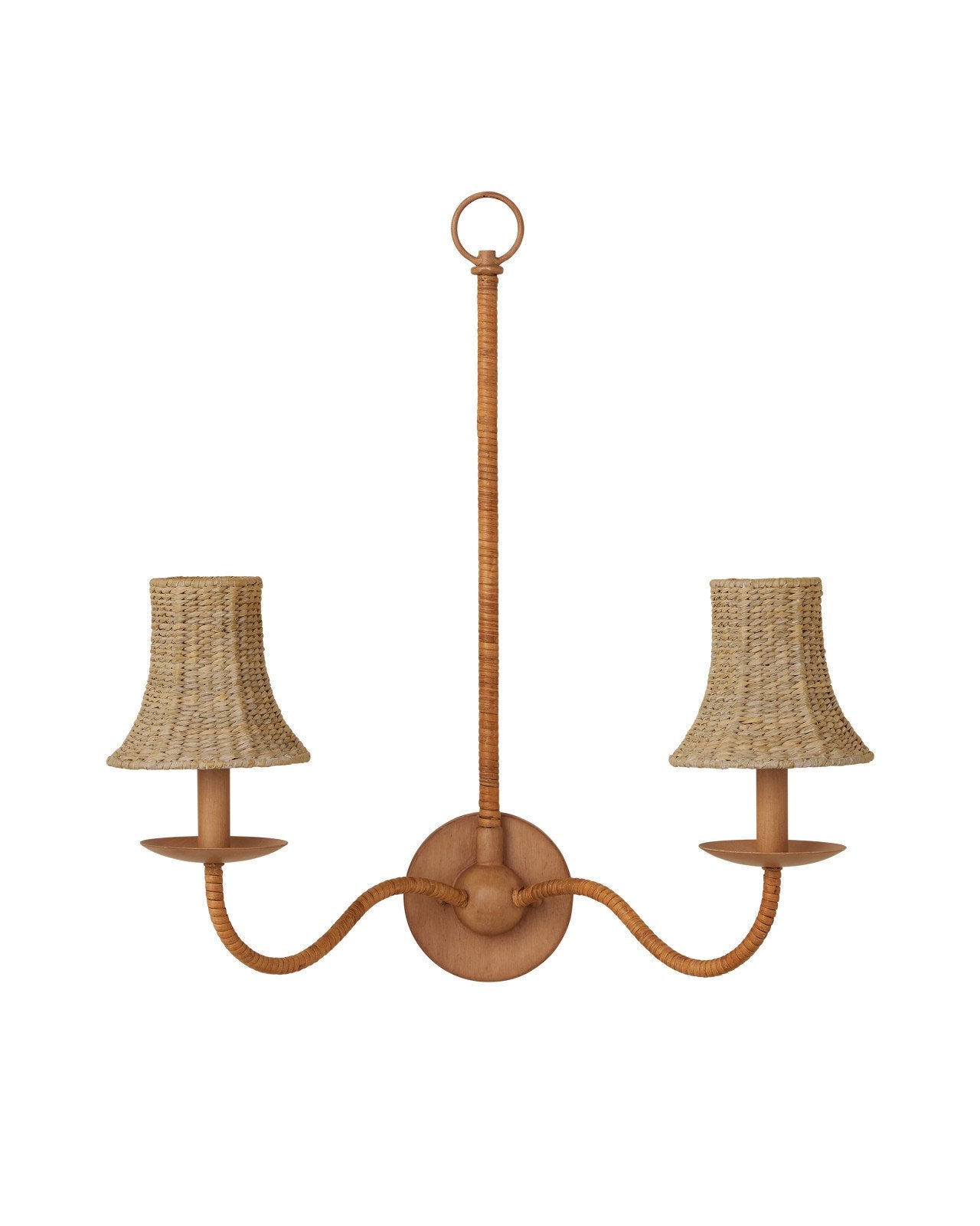 Bell Natural Chandelier Shade